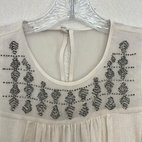 Lucky Brand Cream Blouse - Picture 2 of 4